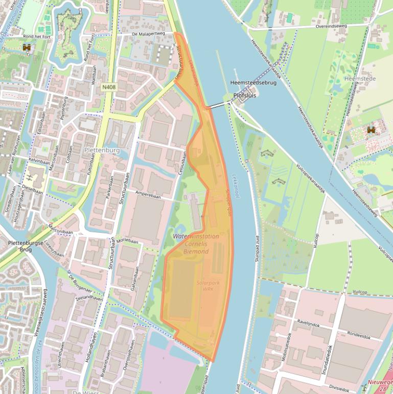 Kaart van postcodegebied 3439LV.