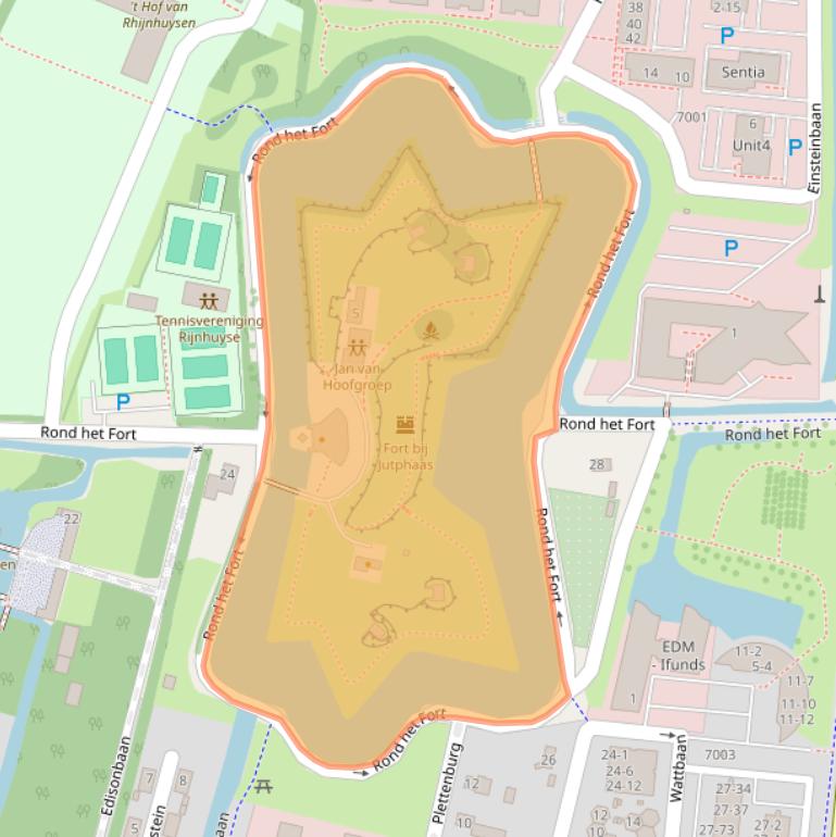 Kaart van postcodegebied 3439LX.