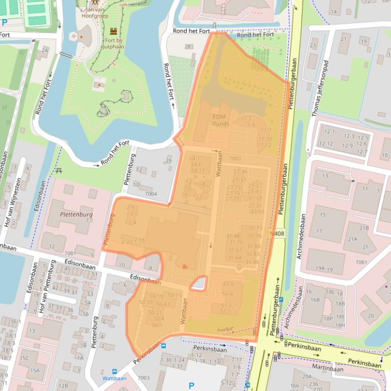 Kaart van postcodegebied 3439ML.