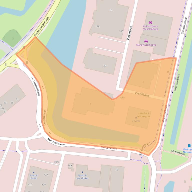 Kaart van postcodegebied 3439MP.