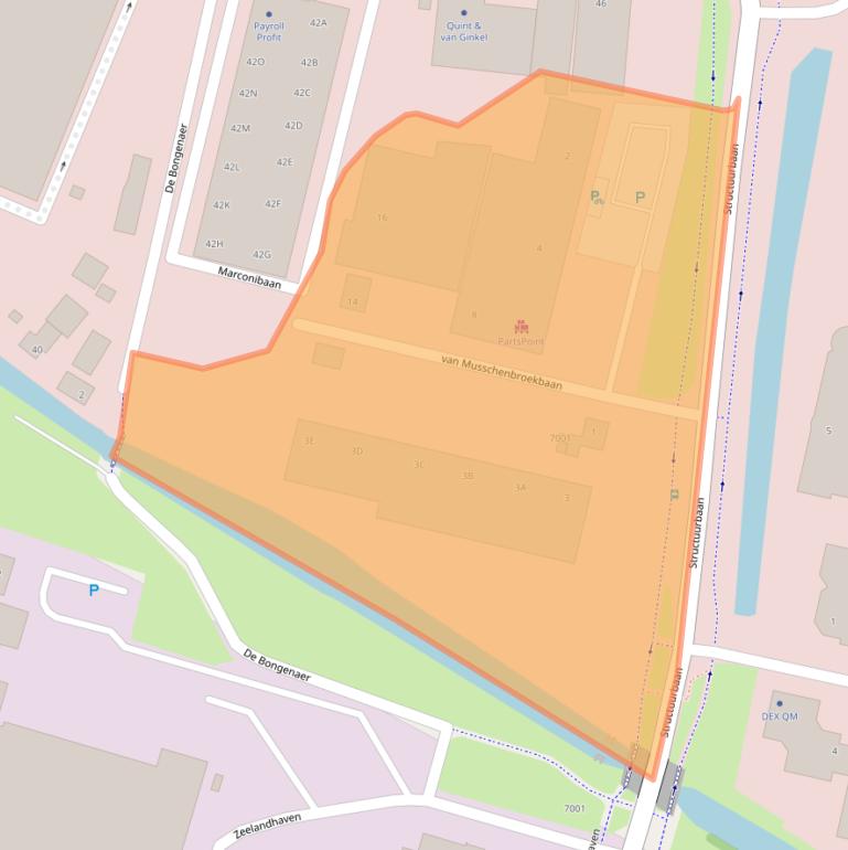 Kaart van postcodegebied 3439MX.