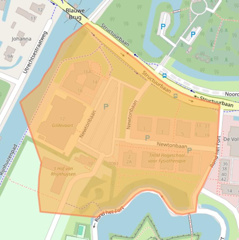 Kaart van postcodegebied 3439NK.