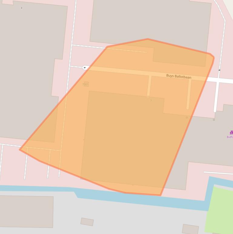 Kaart van postcodegebied 3439NL.