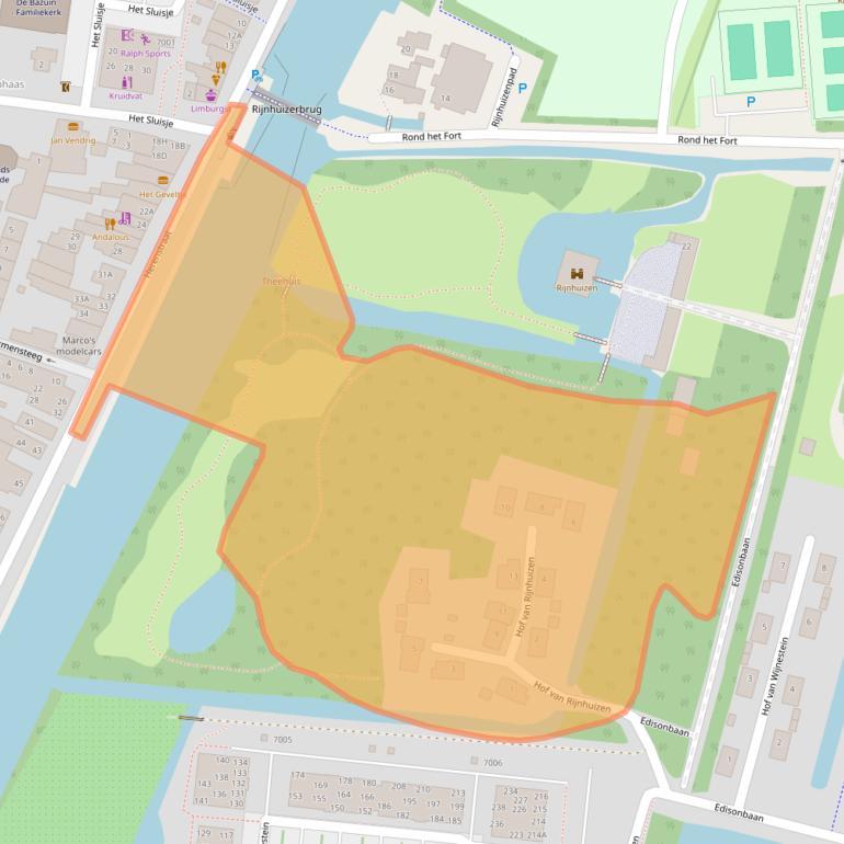 Kaart van postcodegebied 3439WE.