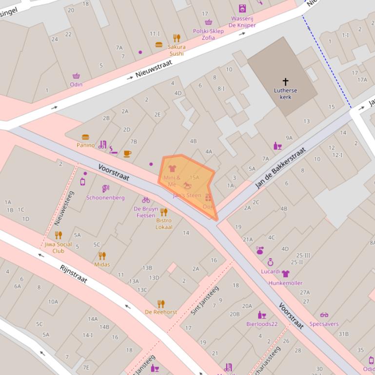 Kaart van postcodegebied 3441CB.