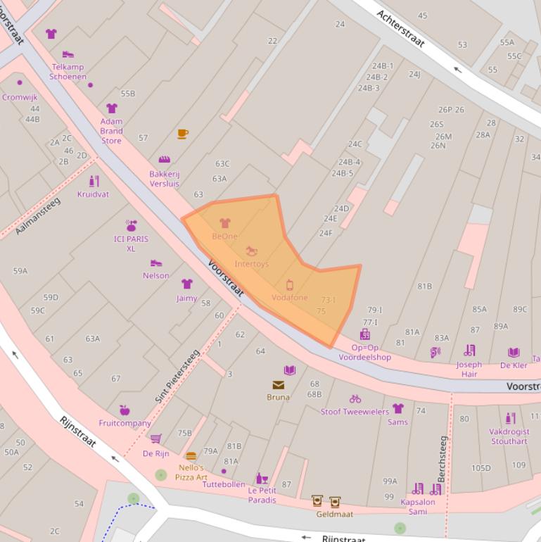 Kaart van postcodegebied 3441CH.