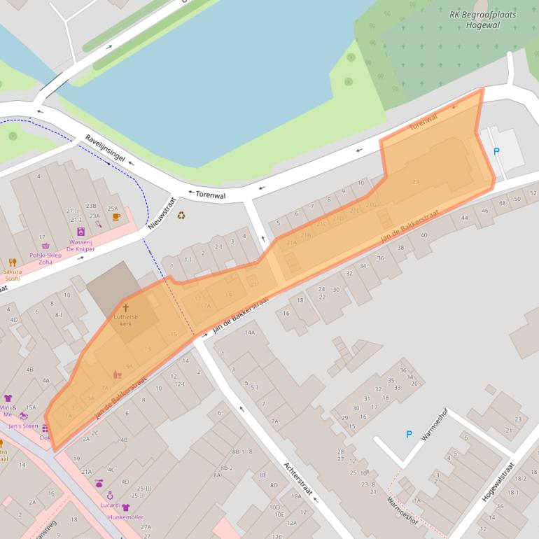 Kaart van postcodegebied 3441ED.