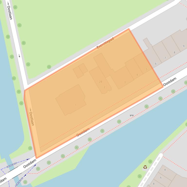 Kaart van postcodegebied 3441EM.