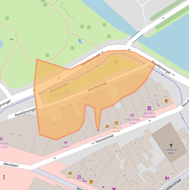 Kaart van postcodegebied 3441ES.