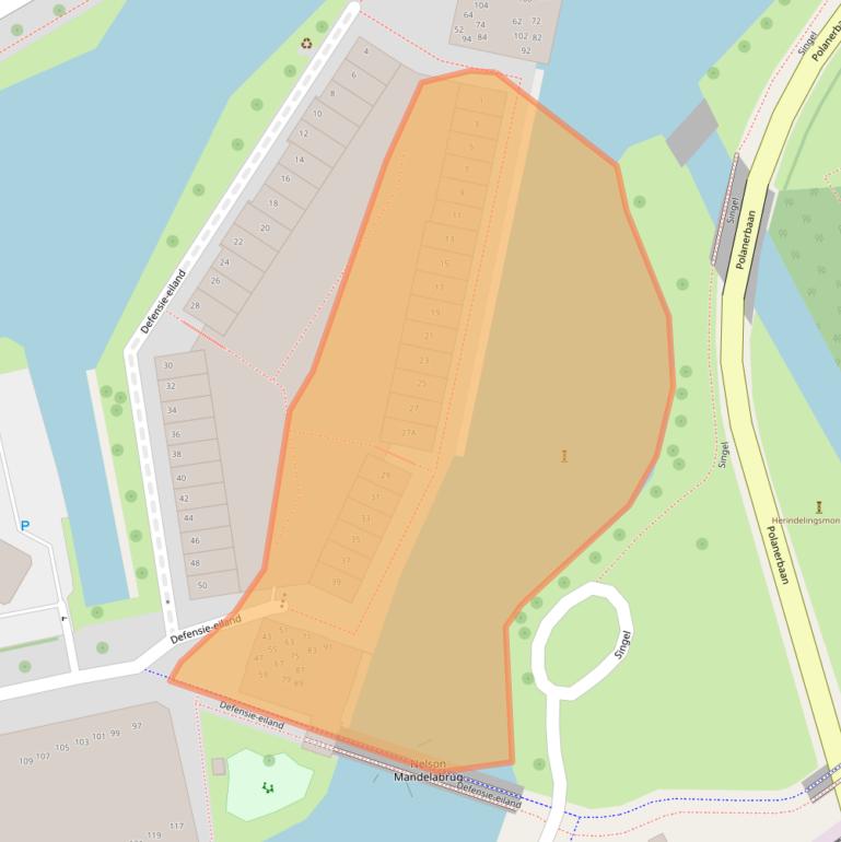 Kaart van postcodegebied 3441VB.