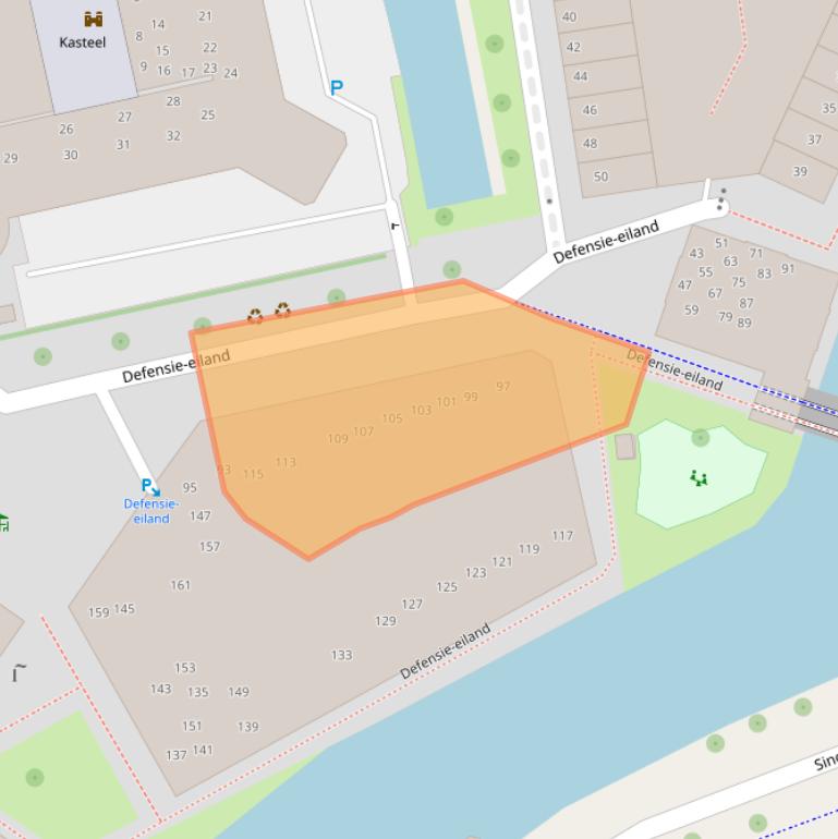 Kaart van postcodegebied 3441VE.