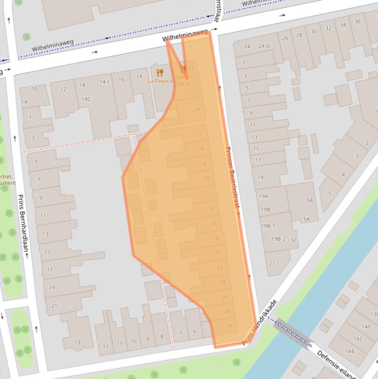 Kaart van postcodegebied 3441XK.