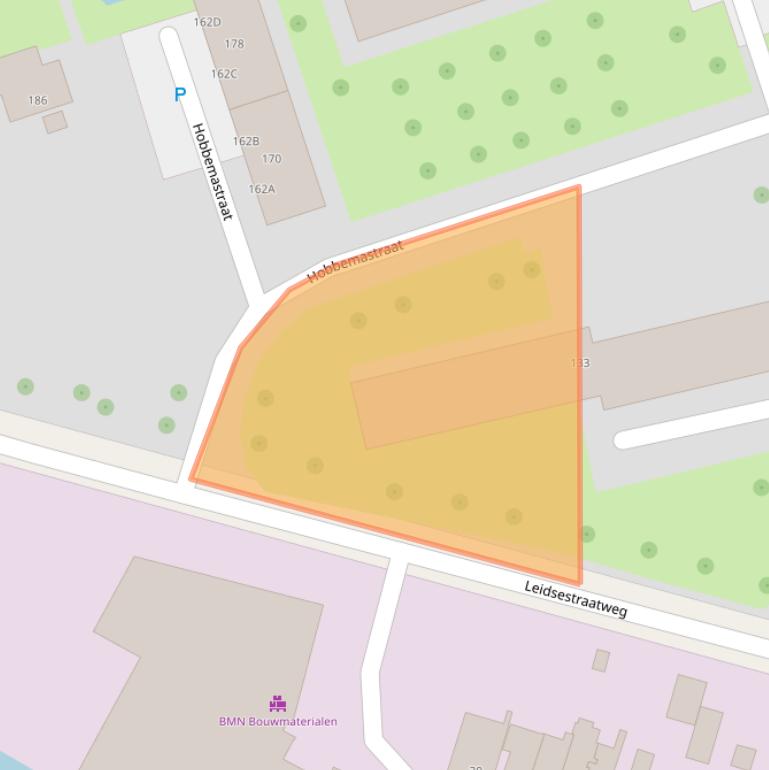 Kaart van postcodegebied 3443CJ.