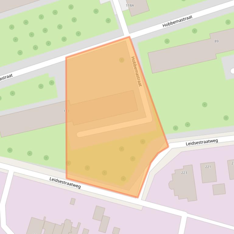 Kaart van postcodegebied 3443CK.