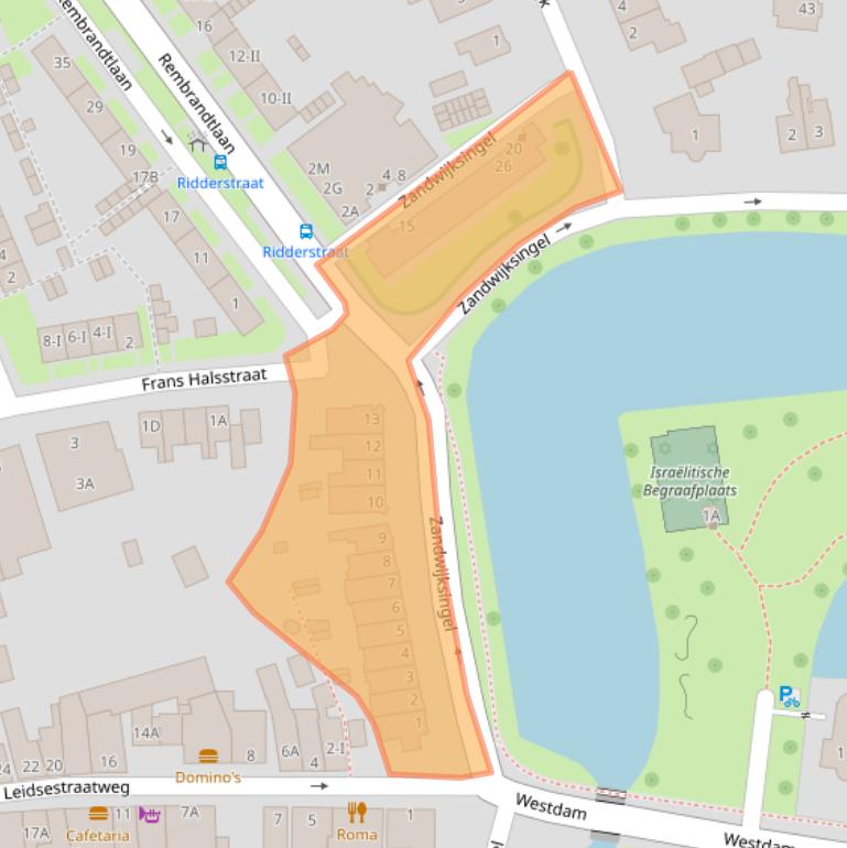 Kaart van postcodegebied 3443EA.