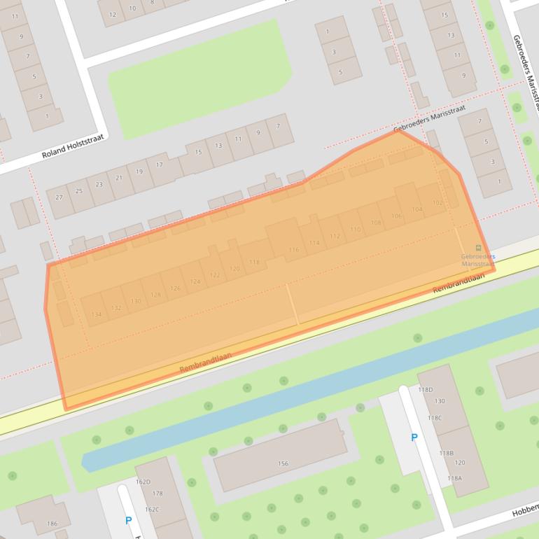 Kaart van postcodegebied 3443EM.