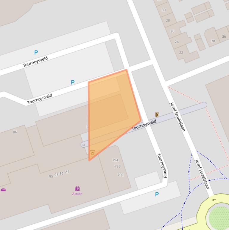 Kaart van postcodegebied 3443ET.