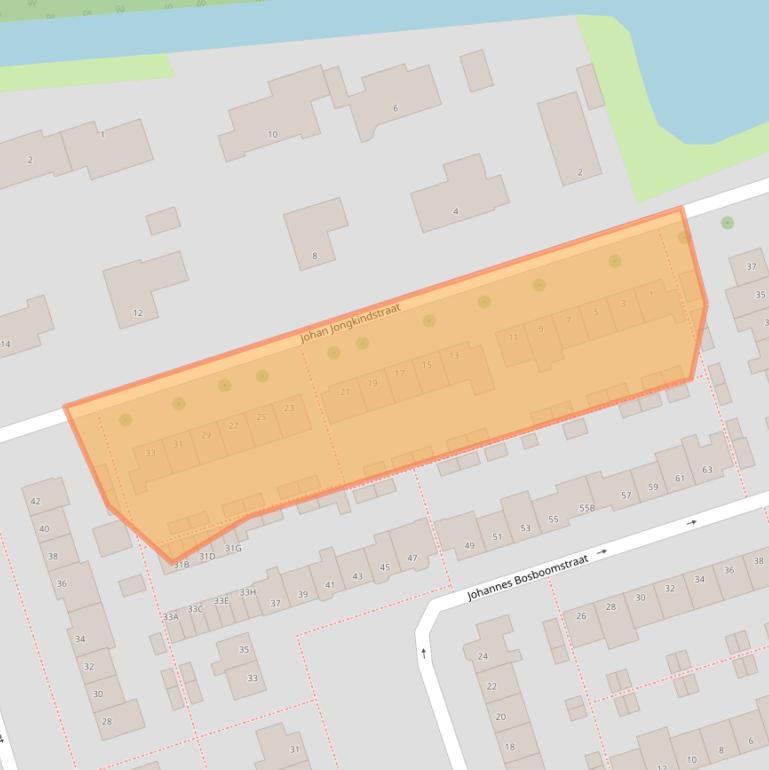 Kaart van postcodegebied 3443HS.