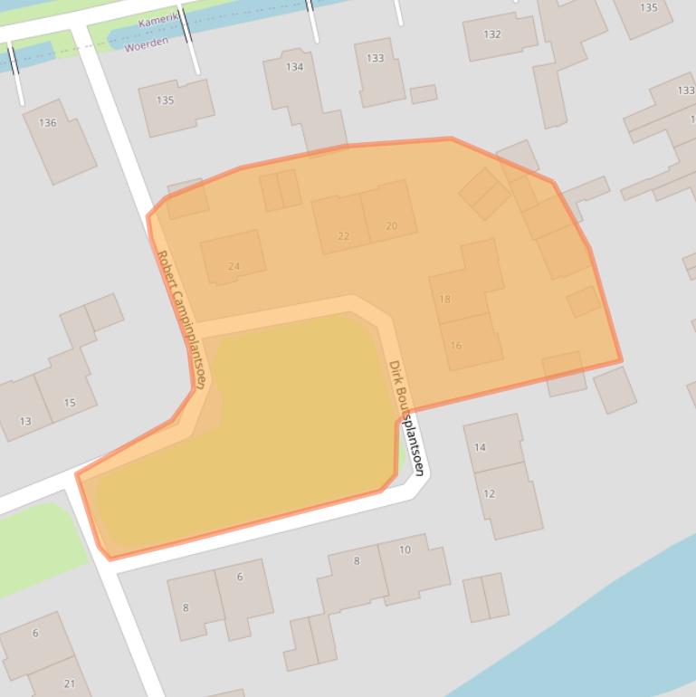 Kaart van postcodegebied 3443VK.