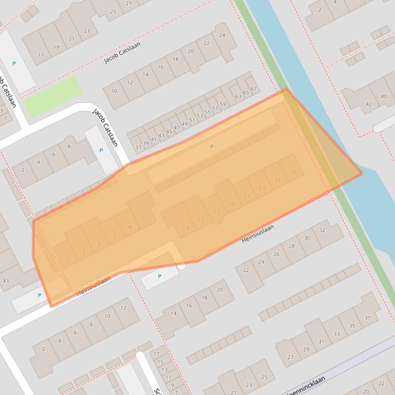 Kaart van postcodegebied 3445XG.