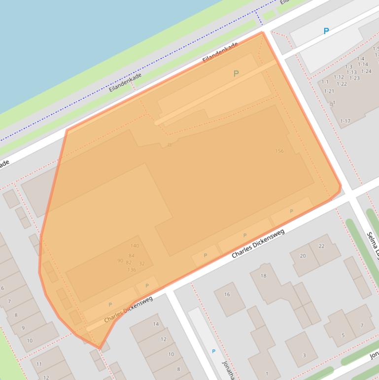 Kaart van postcodegebied 3446ZB.