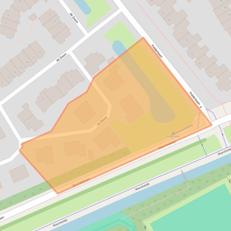 Kaart van postcodegebied 3448DK.