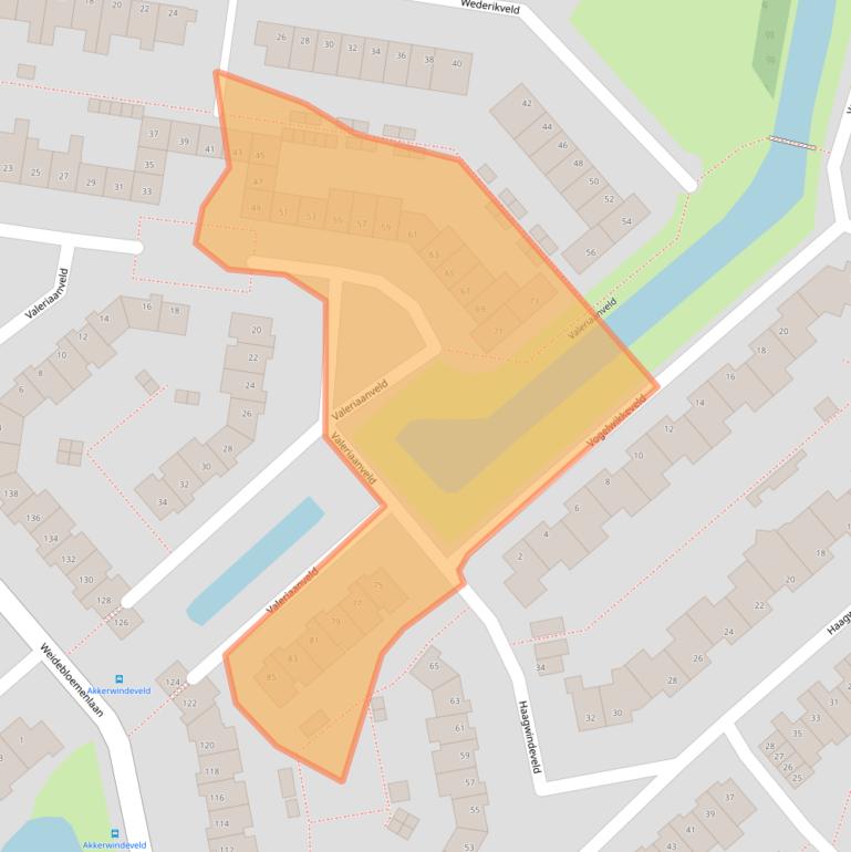 Kaart van postcodegebied 3448ET.