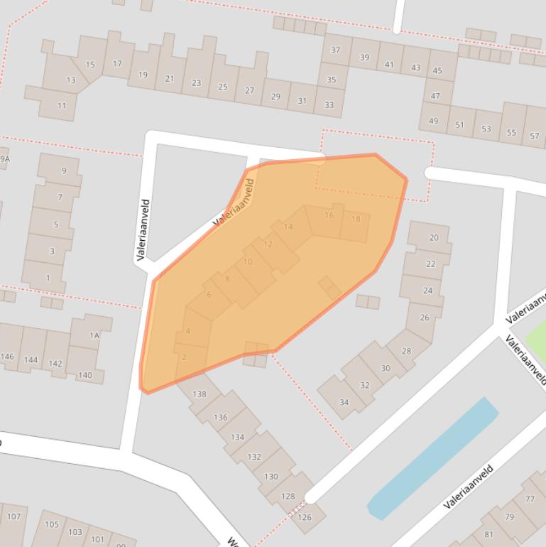 Kaart van postcodegebied 3448EV.