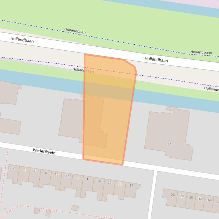 Kaart van postcodegebied 3448GA.