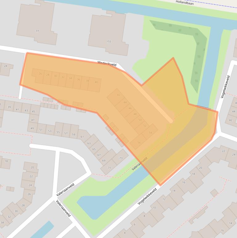 Kaart van postcodegebied 3448GJ.