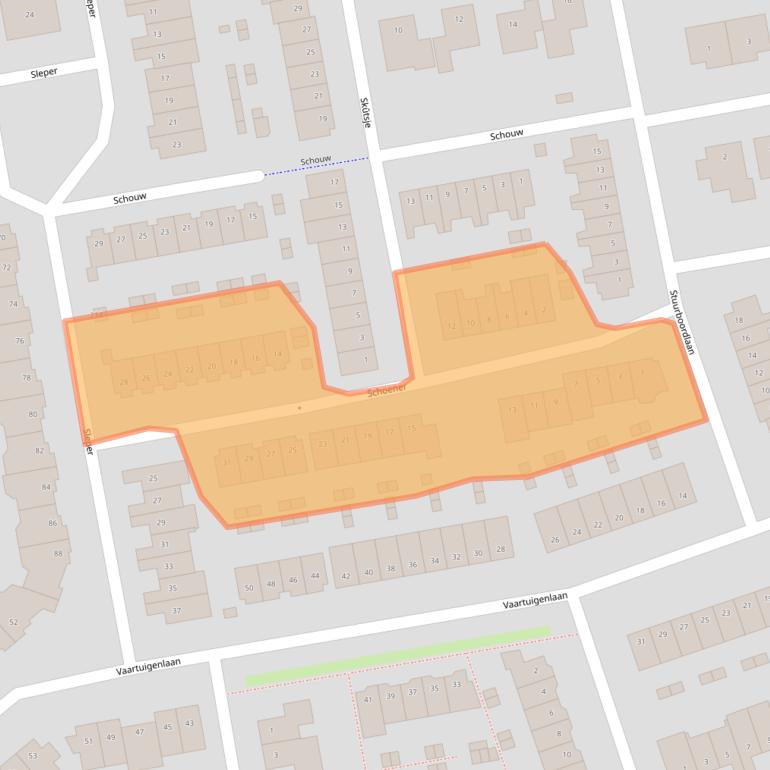 Kaart van postcodegebied 3448KP.