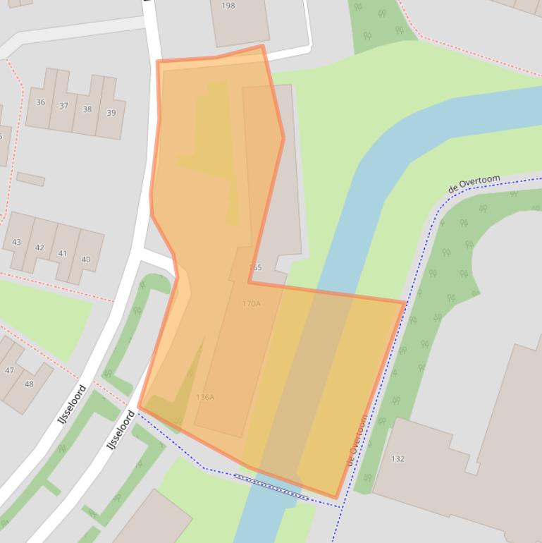 Kaart van postcodegebied 3448VK.