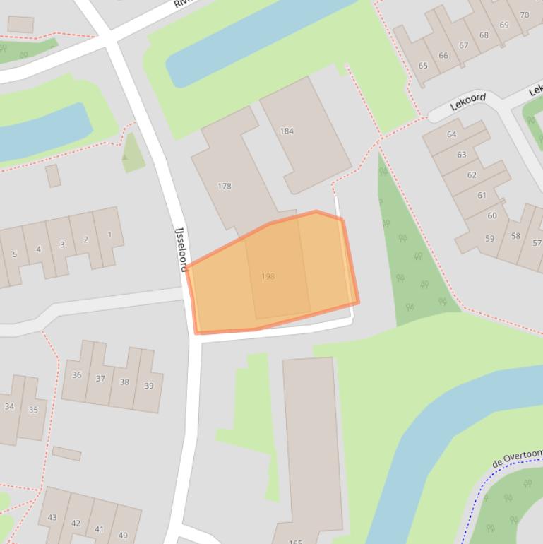 Kaart van postcodegebied 3448VM.