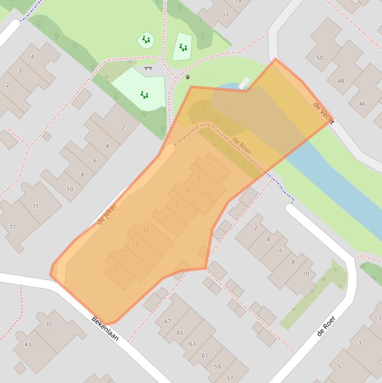 Kaart van postcodegebied 3448XK.