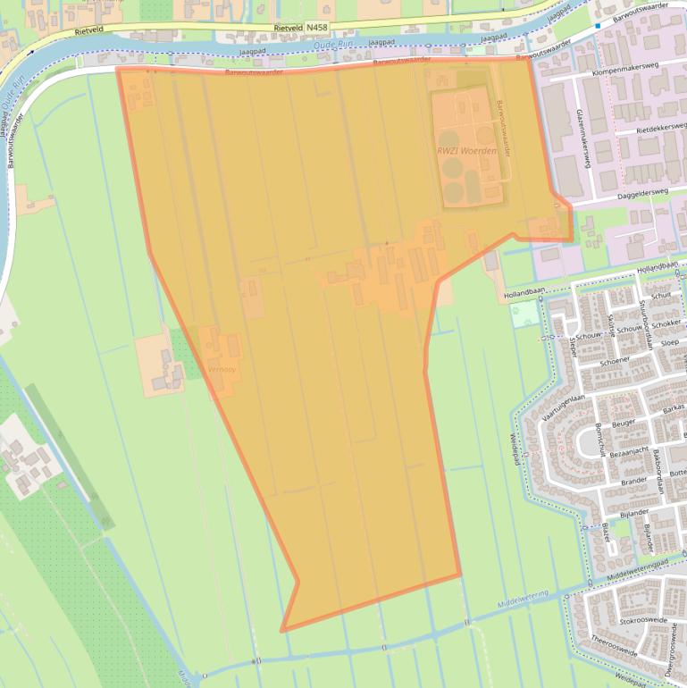 Kaart van postcodegebied 3449HJ.