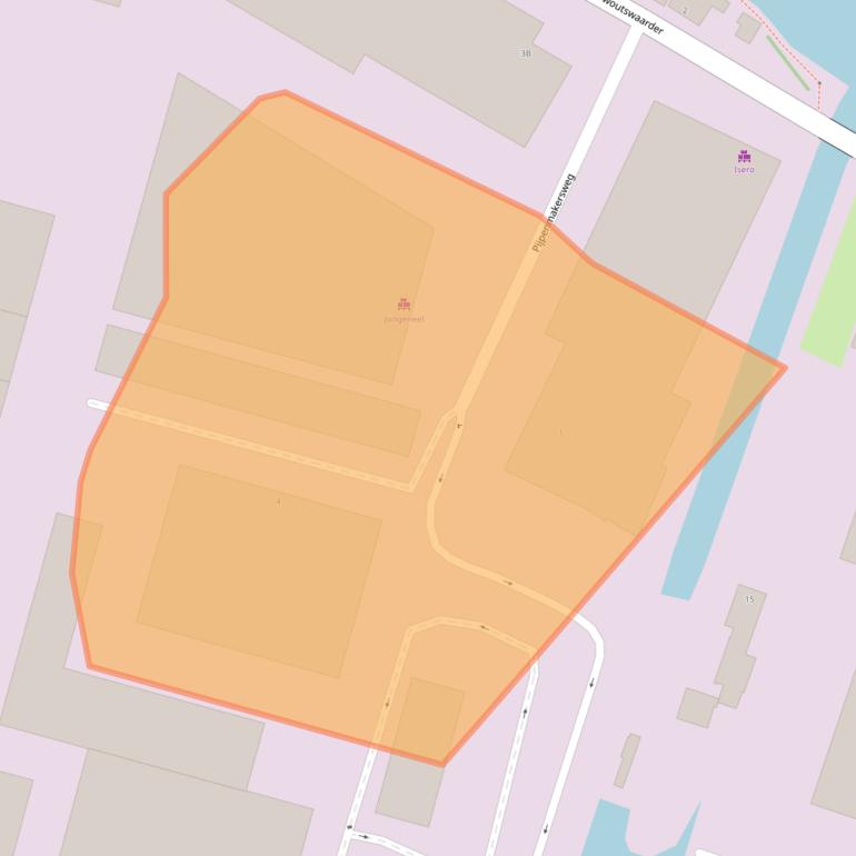 Kaart van postcodegebied 3449JE.