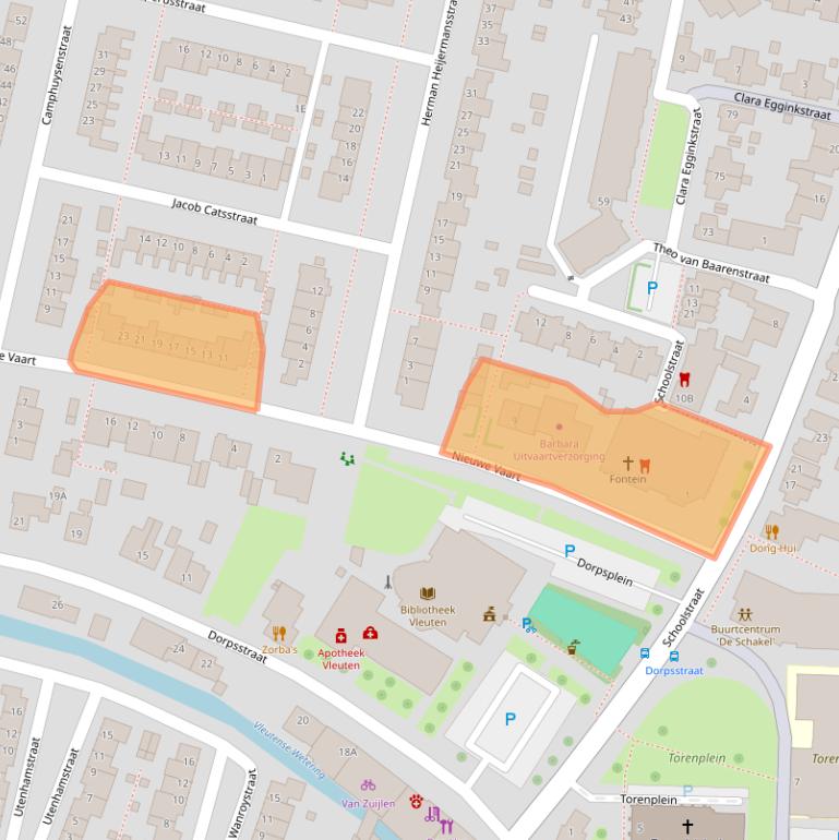 Kaart van postcodegebied 3451AH.