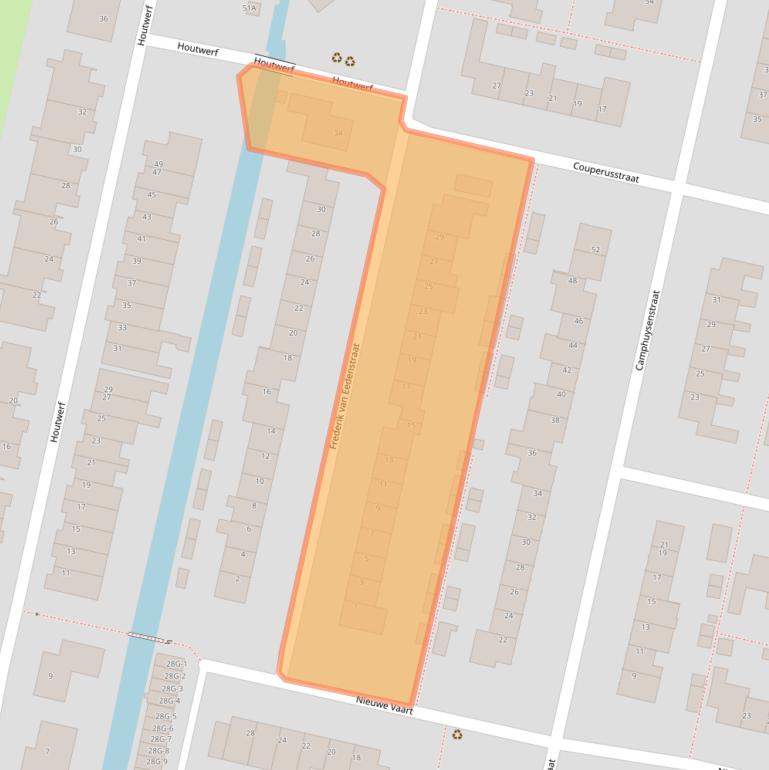 Kaart van postcodegebied 3451AX.