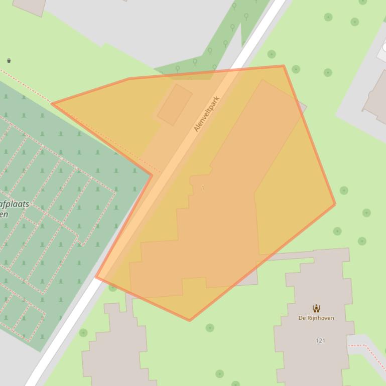 Kaart van postcodegebied 3451CE.