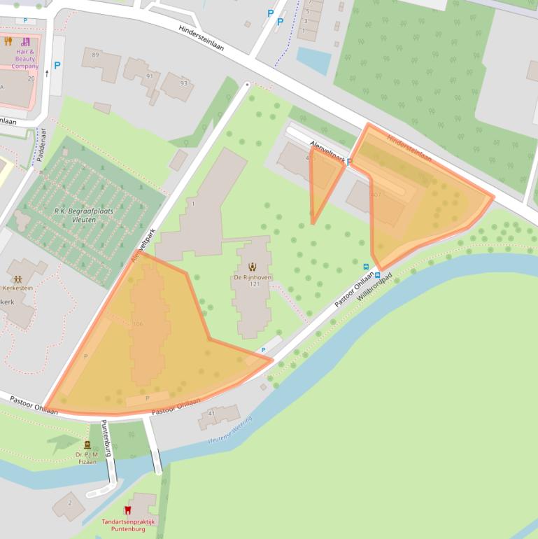 Kaart van postcodegebied 3451CG.