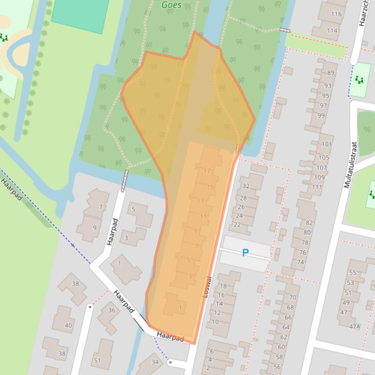 Kaart van postcodegebied 3451DB.