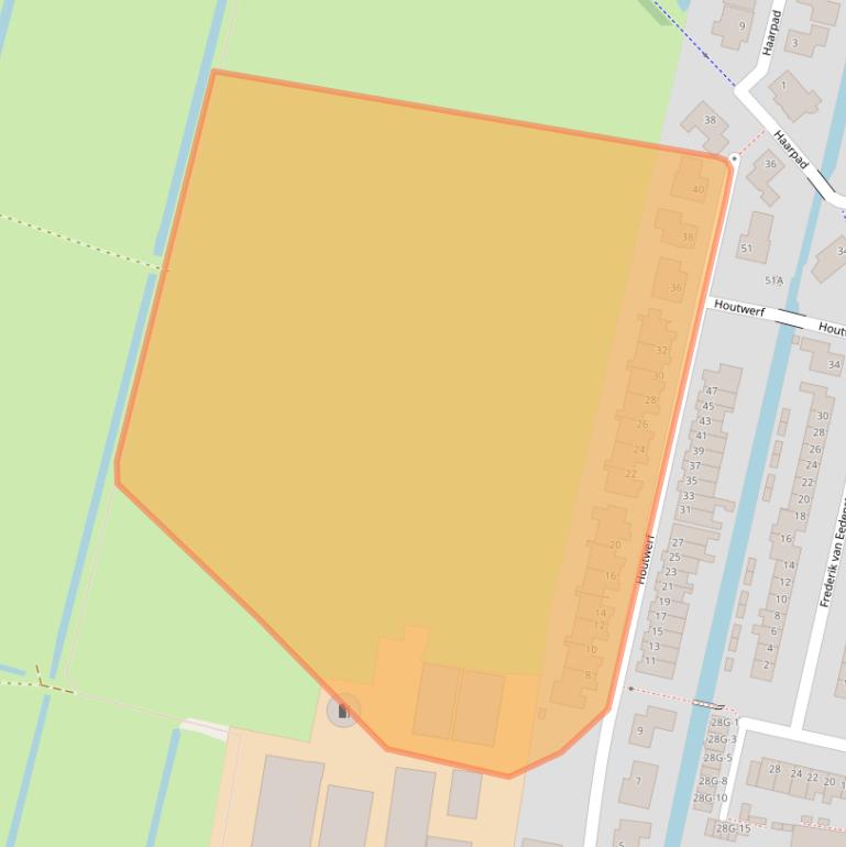 Kaart van postcodegebied 3451DC.