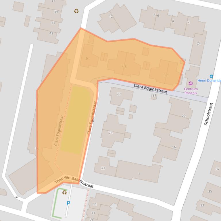 Kaart van postcodegebied 3451DG.