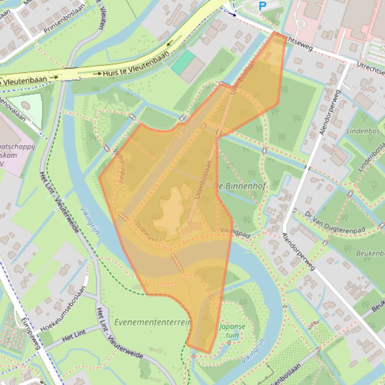 Kaart van postcodegebied 3451GB.