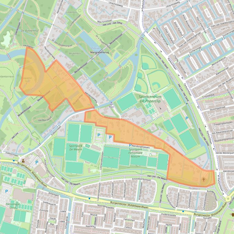 Kaart van postcodegebied 3451GL.