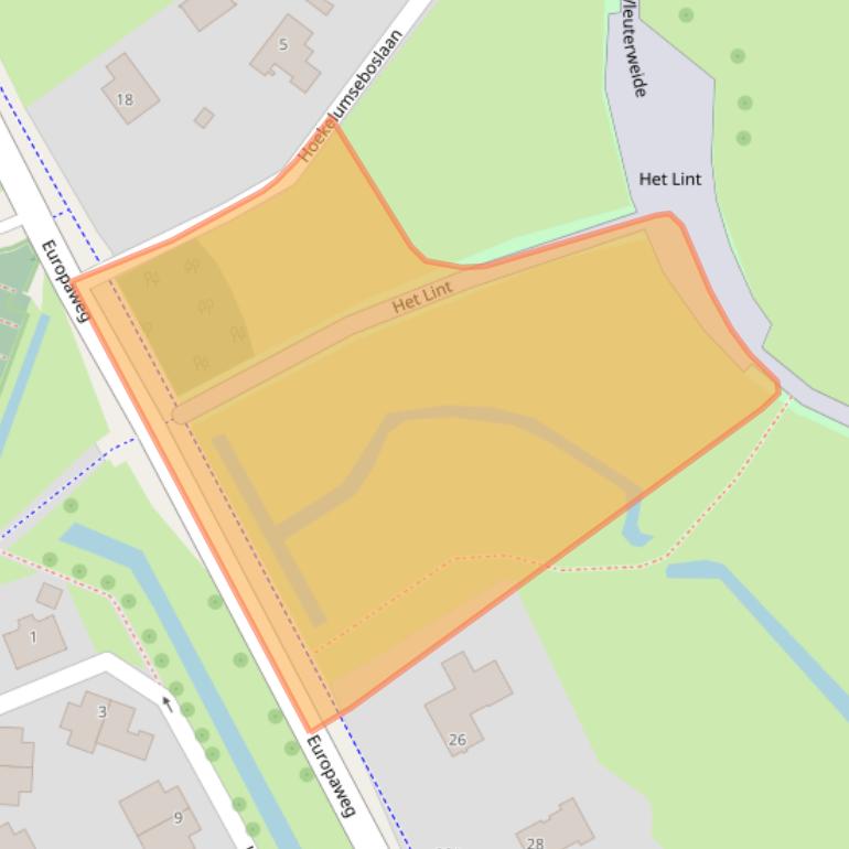 Kaart van postcodegebied 3451GV.