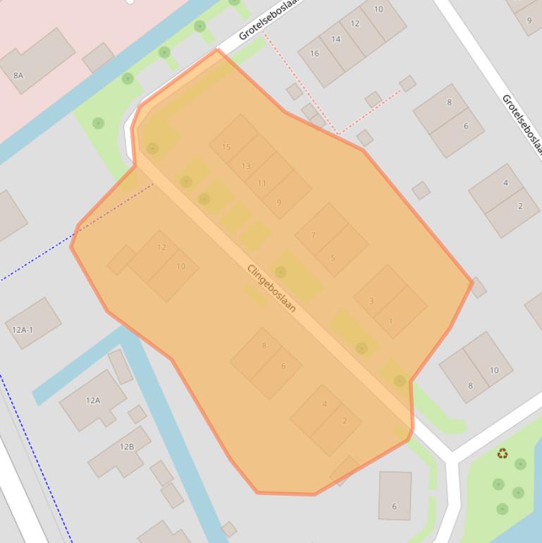 Kaart van postcodegebied 3451HA.