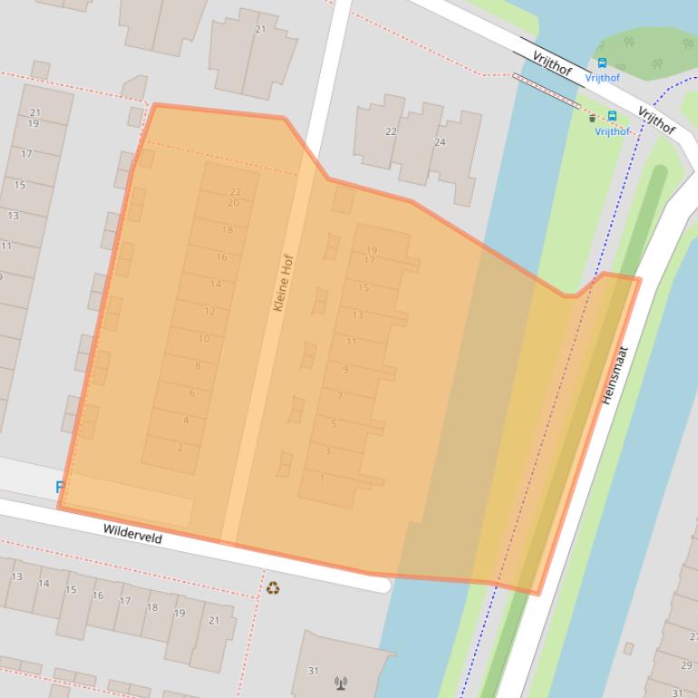 Kaart van postcodegebied 3451LH.