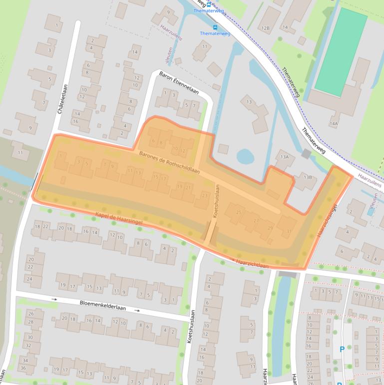 Kaart van postcodegebied 3451MC.