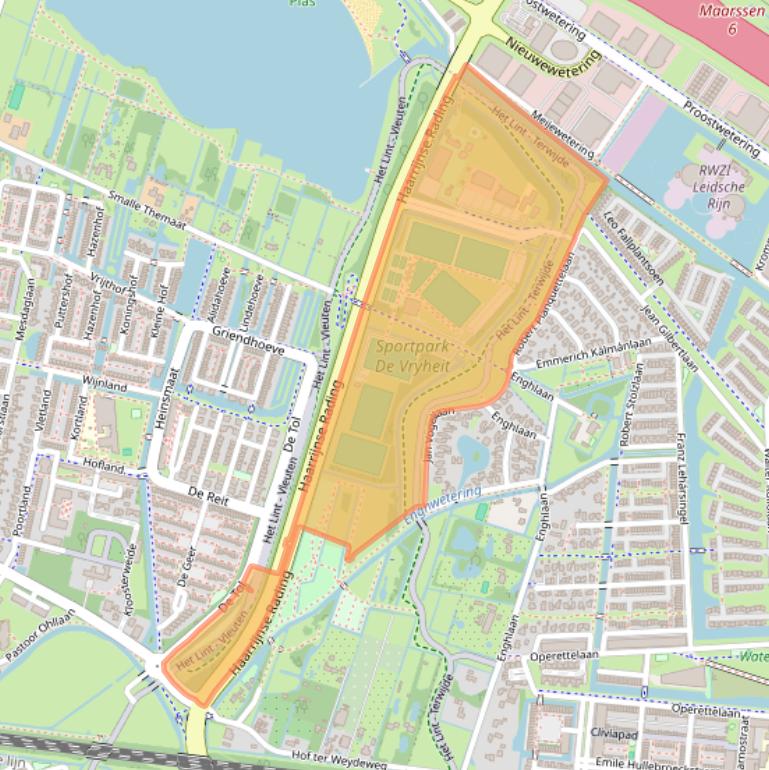 Kaart van postcodegebied 3451SX.